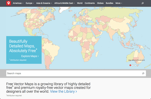 免费下载世界地图向量图格式图片