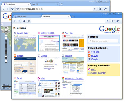 Google Chrome - Google自行開發的瀏覽器將顛覆網際網路！