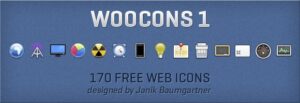WooCons 170張免費網站圖示