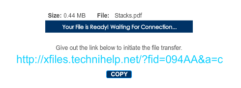 xFiles 網頁版P2P檔案傳輸服務