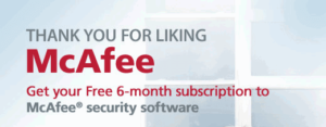 McAfee Internet Security 免費六個月序號