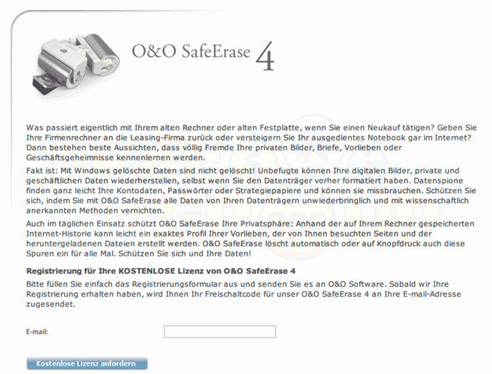 O&O SafeErase 4 個人文件碎紙機，清除檔案不留痕跡