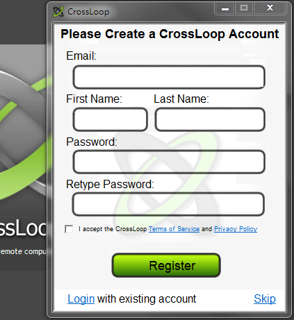 CrossLoop︰簡單實用的遠端協助工具