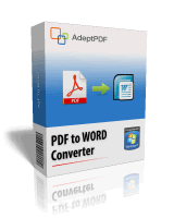 Adept PDF to Word Converter：價值 $29.95 美金的 PDF 轉 Word 軟體