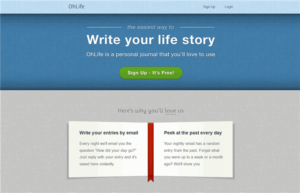 OhLife － 回覆 E-mail 就能寫日記，最簡單的紀錄生活方式