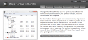 Open Hardware Monitor 免費硬體溫度監測工具