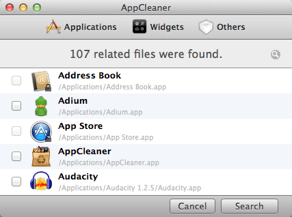 AppCleaner：Mac 應用程式移除工具