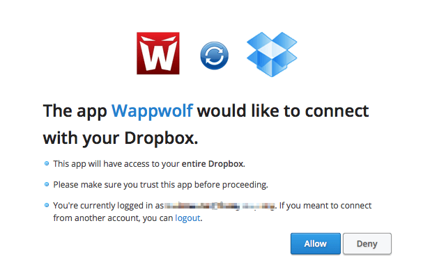 Wappwolf Automator 專為 Dropbox 設計的雲端機器人