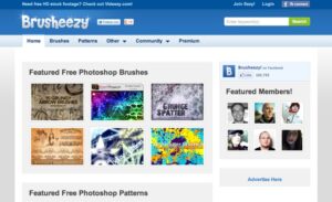 Brusheezy 免費 Photoshop 筆刷、紋理及圖案樣式集散地
