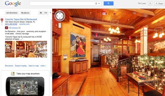 Google Maps 推出室內全景服務，帶你一步步「登堂入室」！