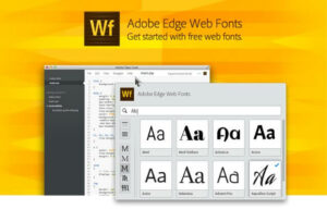 Adobe 推出 Edge Web Fonts 免費網頁字型服務，Google Web Fonts 以外的另一個選擇