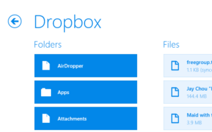 Dropbox 官方推出 Windows 8 應用程式