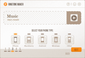FriedCookie Ringtone Maker 免費手機鈴聲製作軟體（支援 iPhone、Android、Blackberry）