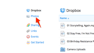 Dropbox 全新功能「Photos」，拖曳相片立即製作成相簿