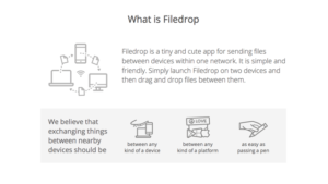 Filedrop：輕鬆把檔案傳到鄰近的電腦和行動裝置