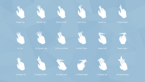 Touch Gesture Icons 免費手勢圖示下載