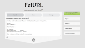 FatURL 把多個網址縮成一個短連結，快速切換、開啟