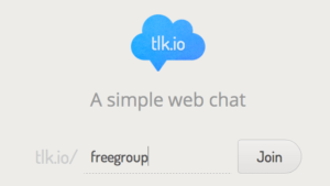 免安裝！用 tlk.io 建立線上聊天室，把好友通通拉過來