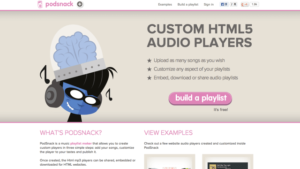 PodSnack 線上製作 HTML5 音樂播放器，把喜愛的音樂分享到 Facebook