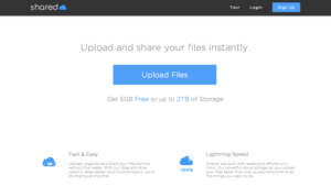 Shared：免費 5 GB 雲端空間，立即上傳、分享檔案（單檔限制 1 GB）