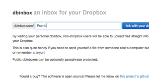 dbinbox：允許任何人直接上傳檔案至你的 Dropbox