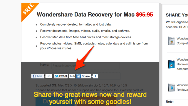 Wondershare Data Recovery for Mac：安全、快速回復刪除的 Mac 資料（限時免費）