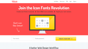 Fontastic 免費網頁圖示字型（Icon Fonts）產生器