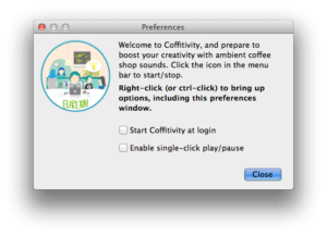 Coffitivity 咖啡店音效產生器，Mac、iOS 版限時免費下載（原價 $1.99）