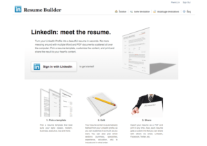 Resume Builder：把 LinkedIn 製作成英文履歷表，可線上分享、匯出成 PDF 格式