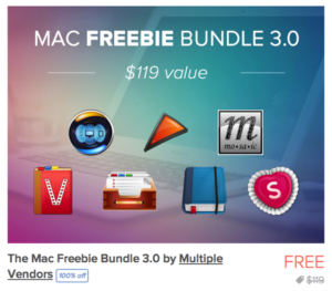 Mac Freebie Bundle 3.0 免費送 iPhone 畫面投影、串流影片下載、相片編輯等七款應用程式（Mac）