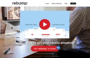 Rebump 追蹤 Email 回信情形，在指定時間自動「提醒」對方