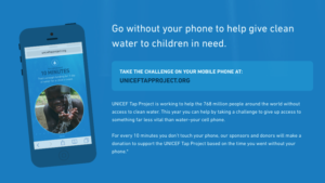 放下手機 10 分鐘，幫助孩童有乾淨的水喝