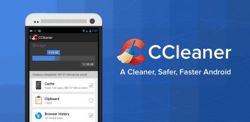 Ccleaner for android logo