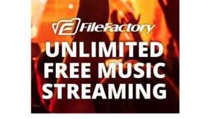 FileFactory 推出無限制 MP3 音樂串流功能，可在線上直接播放音樂檔（免費帳戶適用）