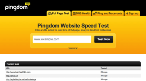 Pingdom Tools 網站速度、效能檢測工具，分析並找出拖慢網頁速度的問題