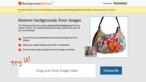 Background Burner 線上去背工具，從圖片或相片中「全自動」去除背景