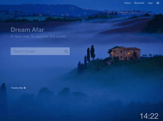 Dream Afar 遠方：每次打開新頁面都是一段不期而遇的旅行（Chrome 擴充功能）
