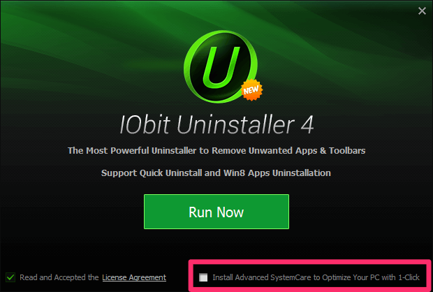 IObit Uninstaller 一鍵完整移除軟體、瀏覽器工具列和外掛程式