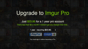 Imgur Pro 付費功能全面啟動，註冊即獲無限容量圖片上傳空間