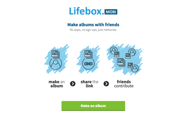 Lifebox 建立一個能與好友共同協作、上傳相片的網路免費相簿