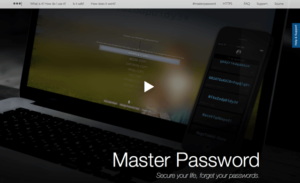 Master Password 忘掉你的密碼吧！超簡單、聰明的跨平台密碼產生器