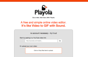 Playola 將 YouTube 影片剪輯為 30 秒短片，線上擷取畫面、加入不同影片音樂音效