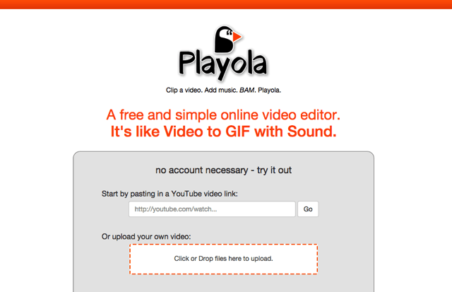 Playola 將 YouTube 影片剪輯為 30 秒短片，可擷取畫面、加入不同音樂音效