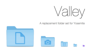 Valley Folders 一套重新設計的免費資料夾圖示包，讓你的 Mac 看起來很不一樣