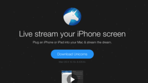 Unicorns 讓 iPhone、iPad 也能 Live 直播畫面放送全世界，輕鬆產生串流鏈結（Mac）