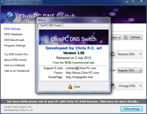 臉書圖片破圖打不開？使用 ChrisPC DNS Switch 快速切換 DNS 伺服器設定