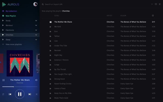 Aurous 免費 P2P 音樂串流播放軟體，可搜尋收聽全世界歌曲（Windows、Mac、Linux）