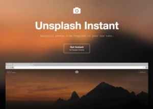 Unsplash Instant 將瀏覽器分頁背景替換為免費圖庫相片，使用 CC0 授權可一鍵下載（Chrome 擴充功能）