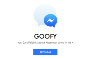 Goofy 將 Facebook 聊天室放進 OS X，與你的好友即時傳訊對話（Mac）