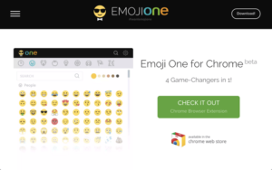 EmojiOne 在電腦上使用手機表情符號鍵盤，一鍵開啟快速複製貼上（Chrome 擴充功能）